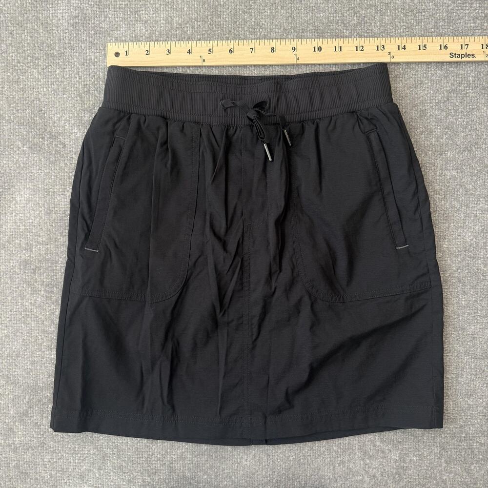 L.L. Bean Skort Womens XS Black Athletic Drawstring Waist Built In Shorts Hiking - Picture 5 of 7